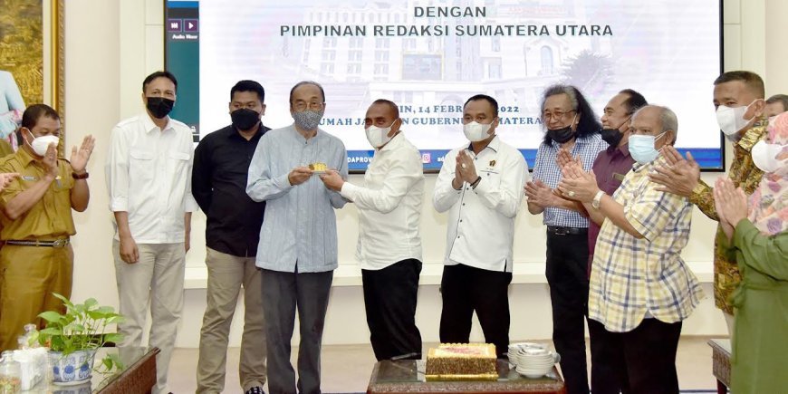 Gubsu Temu Ramah dan Buka Puasa Bareng Pemred di Sumut