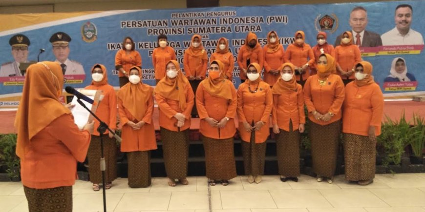 Indah Kirana Motivasi Sumut Dapat IKWI Award *Pelantikan IKWI Sumut Periode 2021-2026