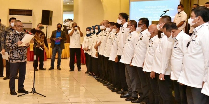 Ini Susunan Pengurus PWI Sumut Periode 2021-2026