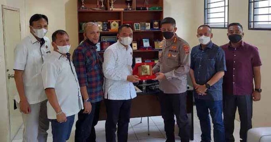 PWI Sumut Sambut Hangat Kunjungan Silaturahim Kapolrestabes Medan