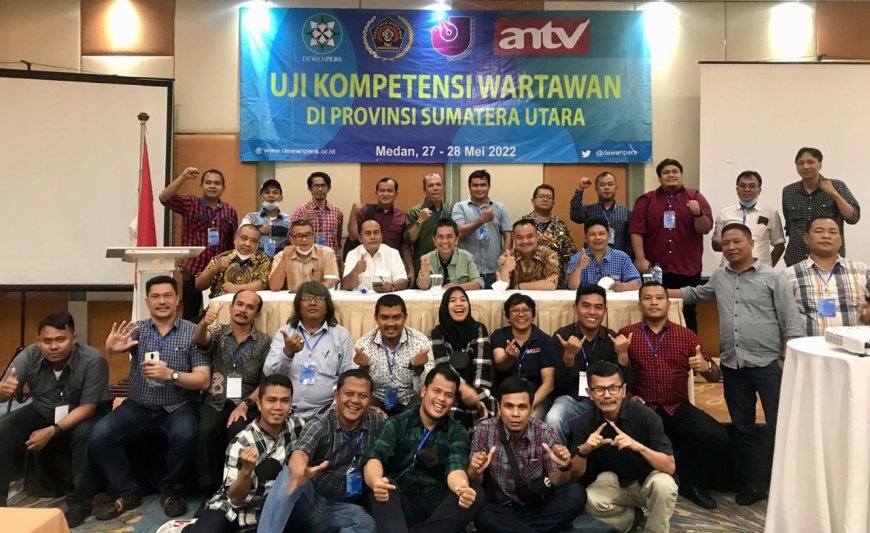 UKW PWI Sumut Angkatan 39: 30 Peserta, 27 Kompeten