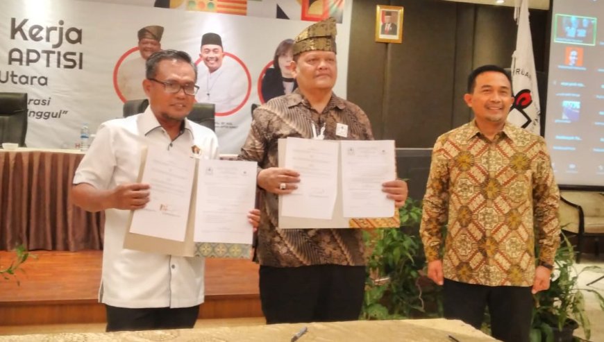 PWI-APTISI Sumut Jalin Kerja Sama Bidang Pendidikan