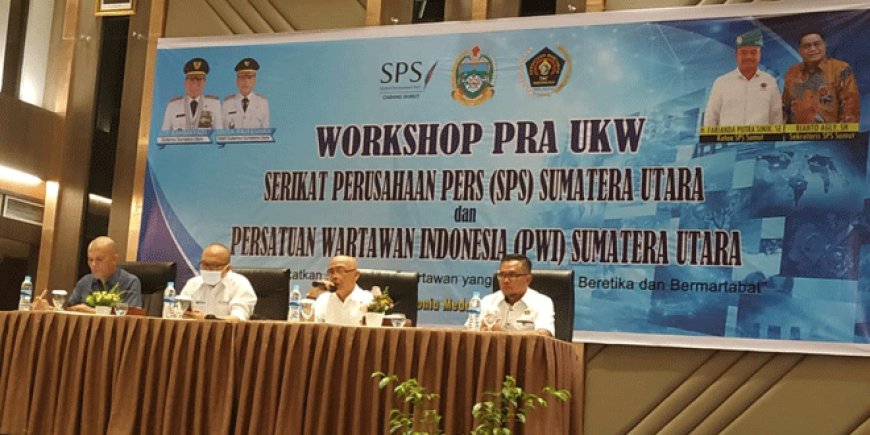 SPS dan PWI Sumut Gelar Workshop Pra UKW Wartawan