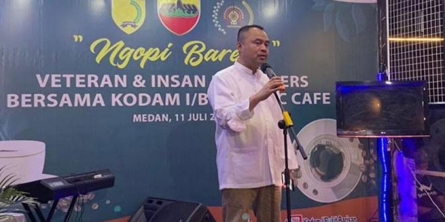 Pangdam I/BB: Peran Media Dalam Dunia Militer Tak Diragukan Lagi