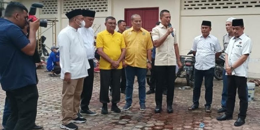 Wagub, Kapolda, dan WakapoIdasu Berharap Barokah Kurban Lembu di PWI Sumut