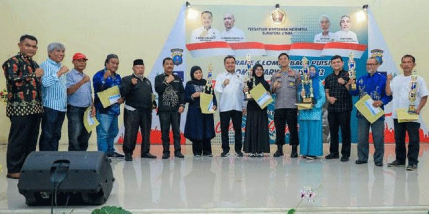 Lomba Baca Puisi Sukses, PWI Sumut Siap Gelar Stand Up Comedy