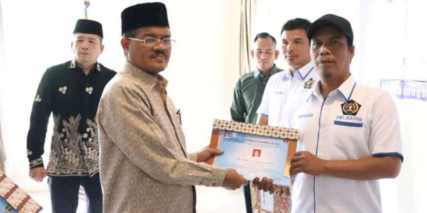 PWI Sumut Apresiasi Pelaksanaan UKW di Madina