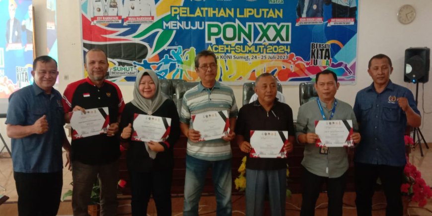 Pelatihan Liputan Menuju PON 2024 Sukses