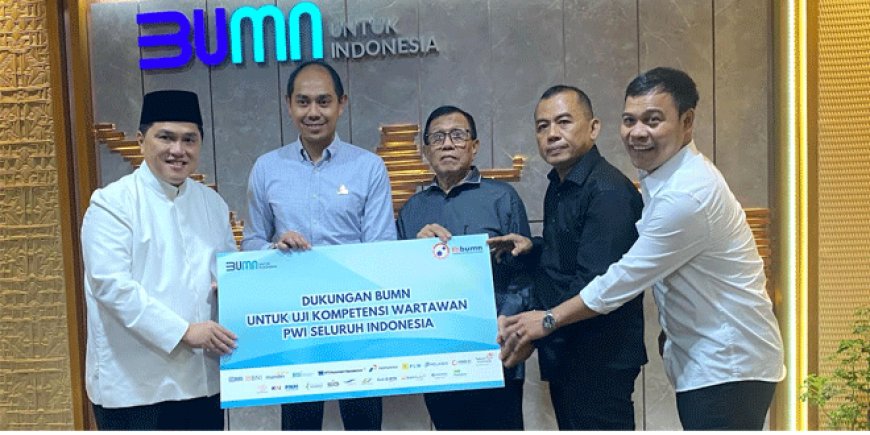 HCB Tunaikan Janji, Tiga Provinsi Awali Kick-off UKW PWI Bantuan BUMN