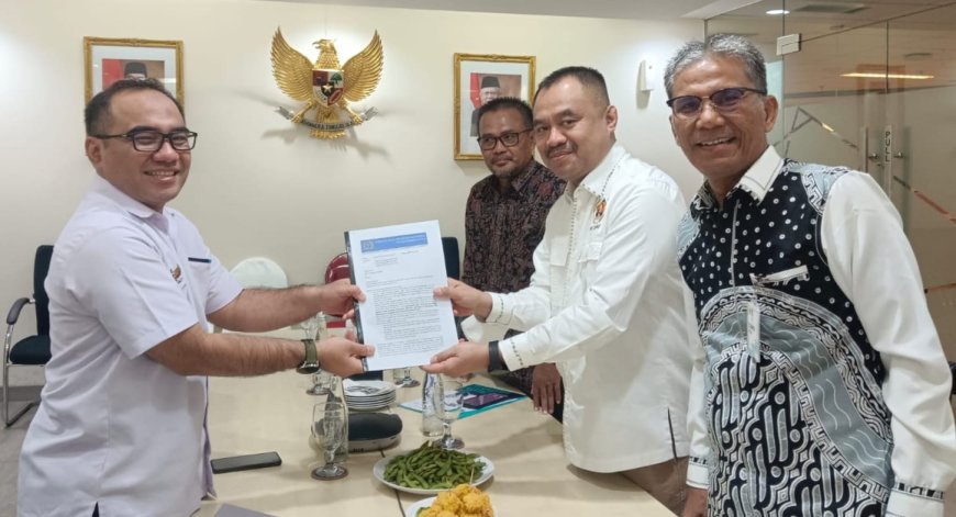 Kemeneg BUMN Terima Surat Permohonan Penglepasan Lahan Untuk Kompleks Perumahan PWI Sumut