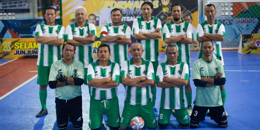 Porwanas 2024: Futsal PWI Sumut Jumpa Lampung