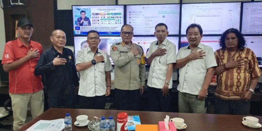 Kapolrestabes Medan Dukung Natal PWI Sumut 2024