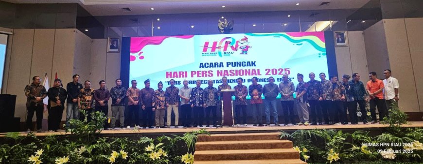 HPN 2025 Riau: Deklarasi Riau Warnai Puncak Peringatan HPN 2025