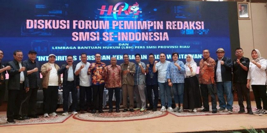 HPN 2025 Riau: Forum Pemred SMSI dan LBH Pers Bahas Integritas serta Kekerasan terhadap Wartawan